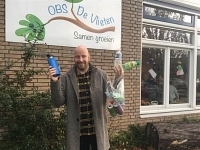 Foto bij artikel Onze groene school De Vlieten verzamelt blikjes en plastic